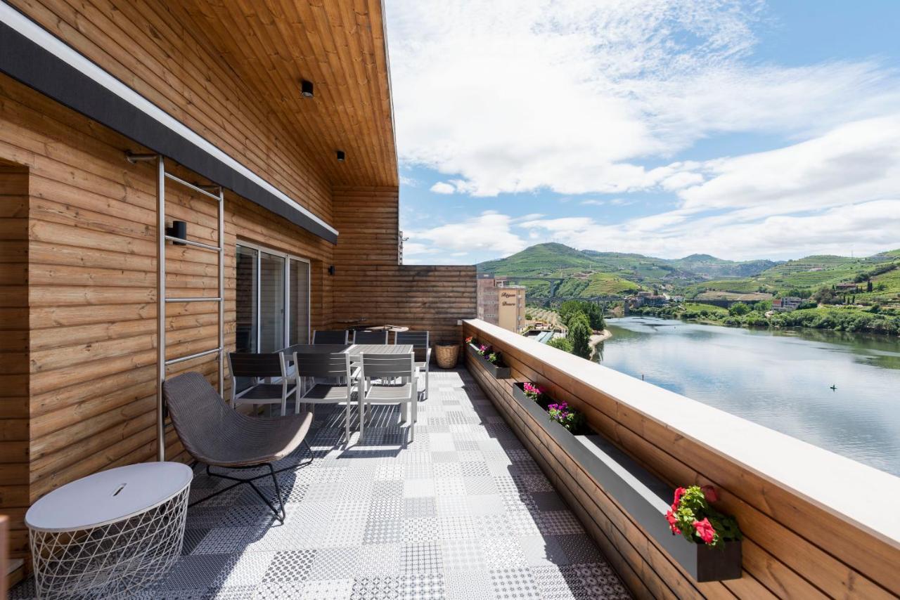 Ferienwohnung Penthouse Douro Valley With Terrace Peso da Régua Exterior foto